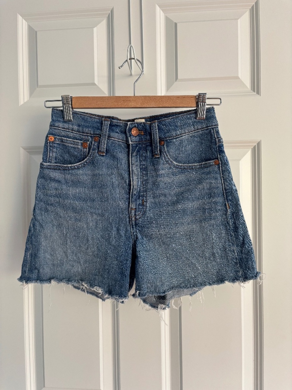 Madewell High Rise Denim Short